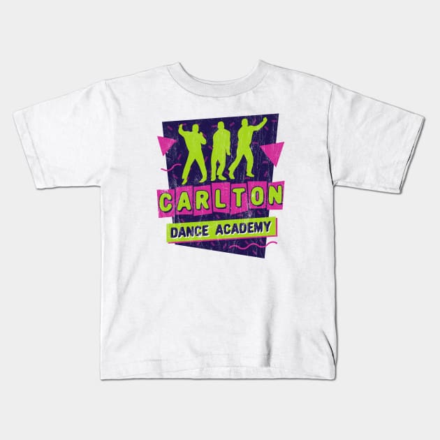 Carlton Dance Academy Kids T-Shirt by Sachpica